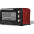 Girmi FE30, 30 l, Sort, Rotasjon, 100 - 230 °C, 1 hyller, Mekanisk