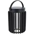 Lutec KOZY 6933701330 Solcelle-bordlampe 2.80 W Neutralhvid Sort