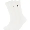 Ralph Lauren for man. 449655211003 Pack of 3 pairs of high socks white (40-45), Homewear, Cotton