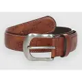Donut Faux Leather Belte brun