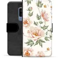 Mtp Products Samsung Galaxy S9+ Premium Lommebok-deksel - Floral