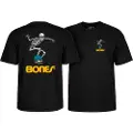 Powell Peralta Skateboard Skeleton ´2´ Kortarmet T-skjorte