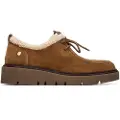 Carmela for woman. 16266902-CAMEL Leather shoes 162669 brown (40), Flat, Laces, Casual