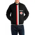 Replay for man. M8490.000.85420 Jacket with black contrast details (L), Casual, Polyester, Polyamide