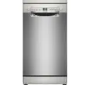 Bosch Serie 2 SPS2HKI42E, Frittstående, Slimline (45 cm), Rustfritt stål, Sølv, Knapper, 1,75 m