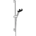 Hansgrohe Pulsify Select S håndbrusersæt med 65 cm brusestang & Ø105 mm håndbruser med 3 stråletyper