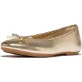 FitFlop Delicato Bow Soft Metallic Ballerinaer