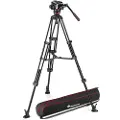 Manfrotto 504x Kulehode Og Dobbeltaluminiumstativ Og Sentral Stabilisator