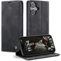 CASEME iPhone 16 Plus 013 Series Lommebok-deksel - Svart