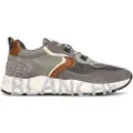 Voile Blanche for man. 2017465 Leather trainers Club 01 grey (45), Flat, Laces, Casual