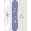 Salomon Lotus+Spell White S 2026 Snowboardpakke mønster