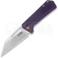CJRB Ruffian Linerlock foldekniv, lila