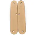 Flytanium Brass Scales for Victorinox Cadet Swiss Army Knife - Contoured