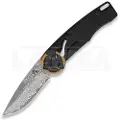 Mantis Gearhead Drop Point foldekniv, Damascus
