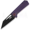 CJRB Ruffian Linerlock foldekniv, lila