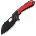 CJRB Caldera Linerlock Red G10 foldekniv