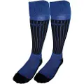 Accezzi Merino 50, Skisokker, 2 par, Cobolt