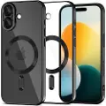 Tech-Protect iPhone 17 MagFlex-deksel - MagSafe-kompatibelt - klar / svart