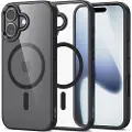 Tech-Protect iPhone 17 Tech-Protect Magmat Deksel - MagSafe-kompatibel - Svart / Klar