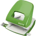 Leitz 5008 - Hullstanser - 30 ark / 3 mm - metall - lys grønn