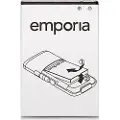 Emporia Bateria Emporia emporia AK-V36 Erstatning for V35/V37/V36