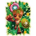 Ravensburger Marvel Wooden Jigsaw Groot 150 Pieces Puslespill