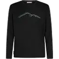 Icebreaker Merino 150 Tech Lite Rainer Ridge Langarmet T-skjorte