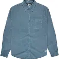Element Button Down Corduroy Regular Fit Skjorte Med Lange Ermer
