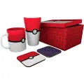 Abysse Corp - POKEMON Gift Set Glass + Mug + 2 Coasters Pokéball - Gavepakke
