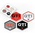 Vw-collect VW GTI flerfarvet glasbrikker 4 stk.