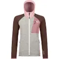 Ortovox GP Classic Knit Hoody Fleecejakke rosa