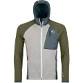 Ortovox GP Classic Knit Hoody Fleecejakke grå