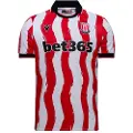 MACRON Stoke City Fc 25/26 Hjem Kortarmet T-skjorte