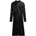 Superdry Open Back Lang Ermet Midi-kjole