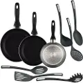 Wellhome 16/20/24 Cm Stekepanne Sett 3 Stykker