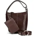 Kate spade for woman. KM496 Halo brown bag (OSFA), Casual, Leather