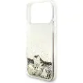 GUESS Liq Glitter 4 Charms Iphone 17 Pro Telefondeksel