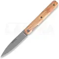 Akinod 18H07 Paring Linerlock foldekniv, olive wood