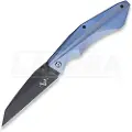 V Nives Sportster Framelock foldekniv, black/blue