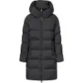 Ecoalf for woman. MCWGAJKMANLI0987W25-319 Manlie coat black (M), Casual, Recycled Polister, Sustainable