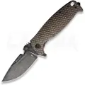 Dpx HEST F Framelock foldekniv, bronze