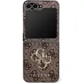 GUESS Samsung Galaxy Z Flip7 4G Big Metal Logo Hybrid-deksel - Brun