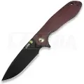 CJRB Scoria Linerlock Micarta foldekniv