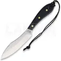 Grohmann Survival Knife overlevelseskniv, black micarta
