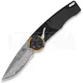 Mantis Gearhead Drop Point foldekniv, Damascus