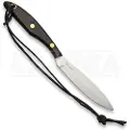 Grohmann Trout & Bird Knife Black Linen