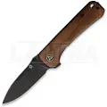 QSP Knife Hawk Linerlock Mkuruti foldekniv, svart