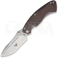 V Nives Olympian Linerlock Dark Earth G10 foldekniv
