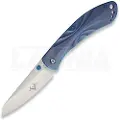 V Nives Poseidon Linerlock foldekniv, blå