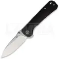 QSP Knife Hawk Linerlock Ebony foldekniv